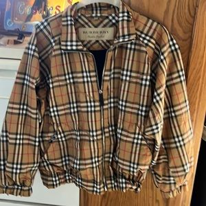 Woman’s Burberry Jacket - L - Looks Brand New - Worn 3 times - Authentic